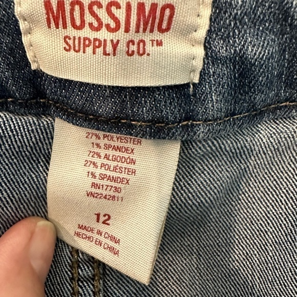 Mossimo jean skirt, size 12 - Picture 3 of 4